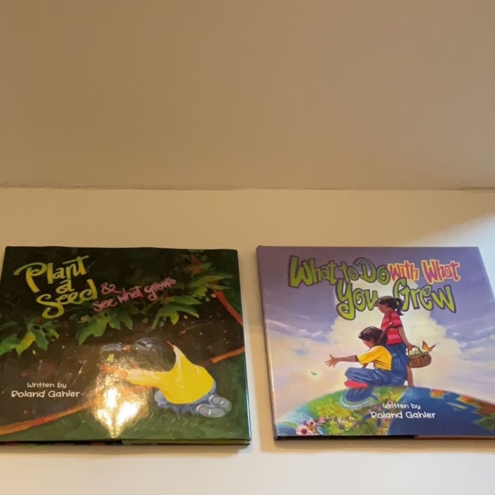 Children's Book Set - Plant a Seed & What to Do with What You Grew